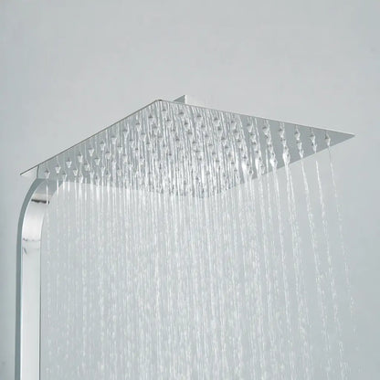 Colonne de douche thermostatique chrome