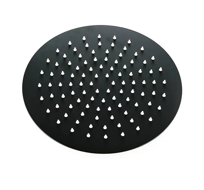 Colonne de douche encastrée noir mat
