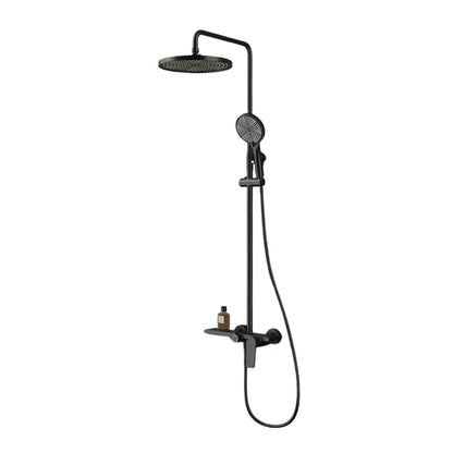Colonne de douche thermostatique noir mat