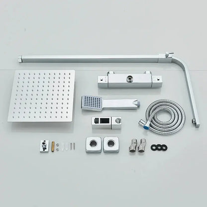 Colonne de douche thermostatique chrome