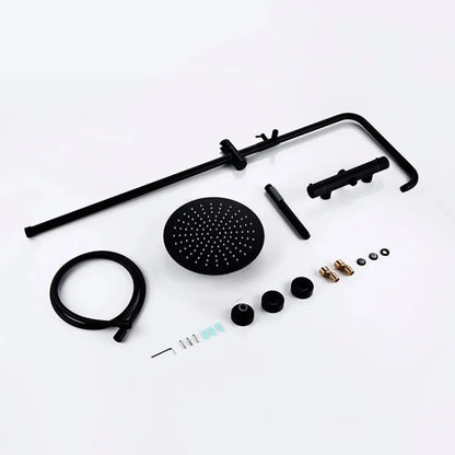 Colonne de douche thermostatique noir mat
