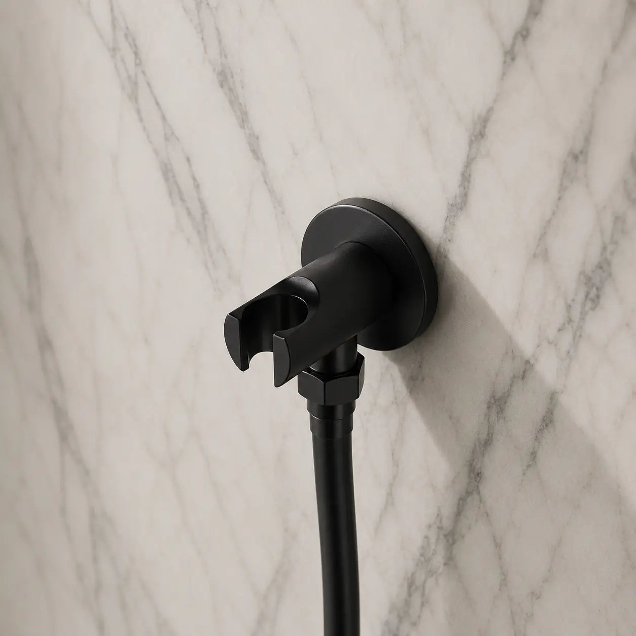 Colonne de douche encastrée noir mat