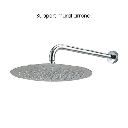 Colonne de douche encastrée chrome