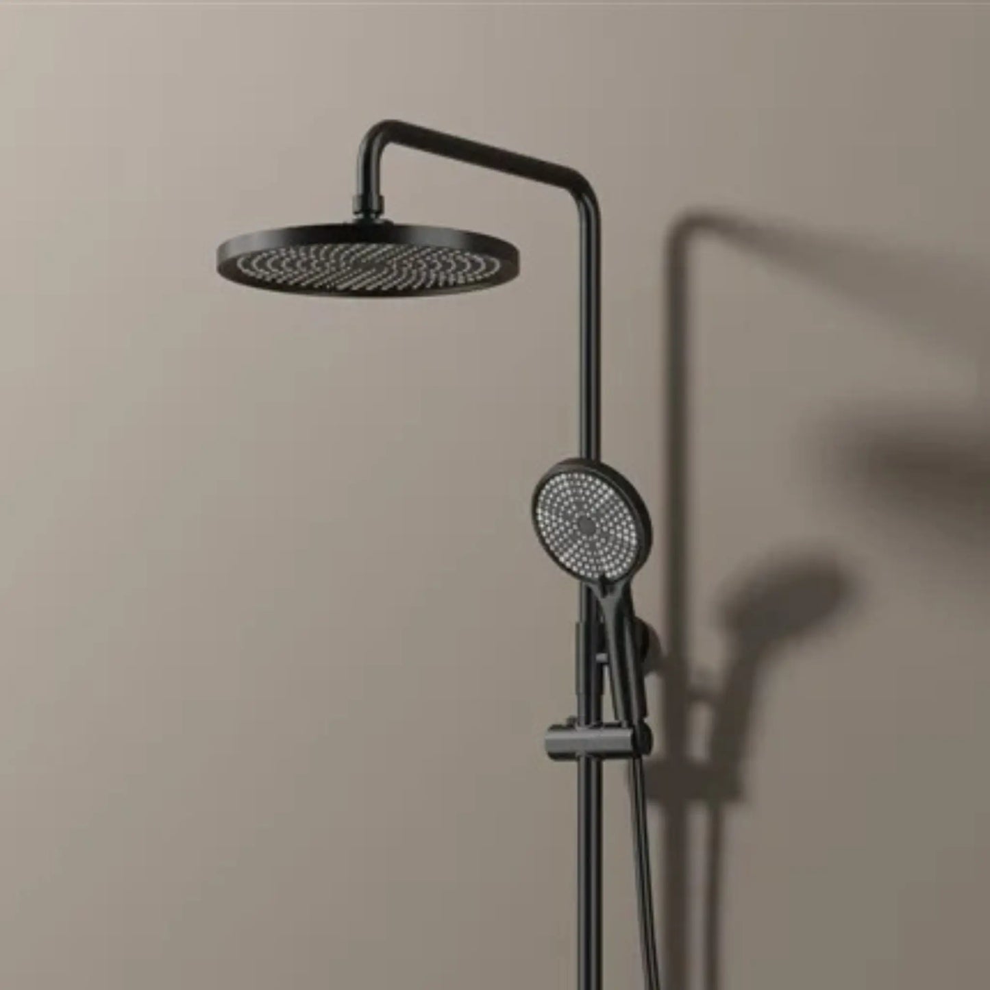 Colonne de douche thermostatique noir mat